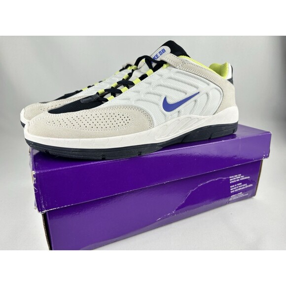Nike Vertebrae SB Summit‎ White Persian Violet Men’s Size 11 Shoes Sneakers - Picture 1 of 12